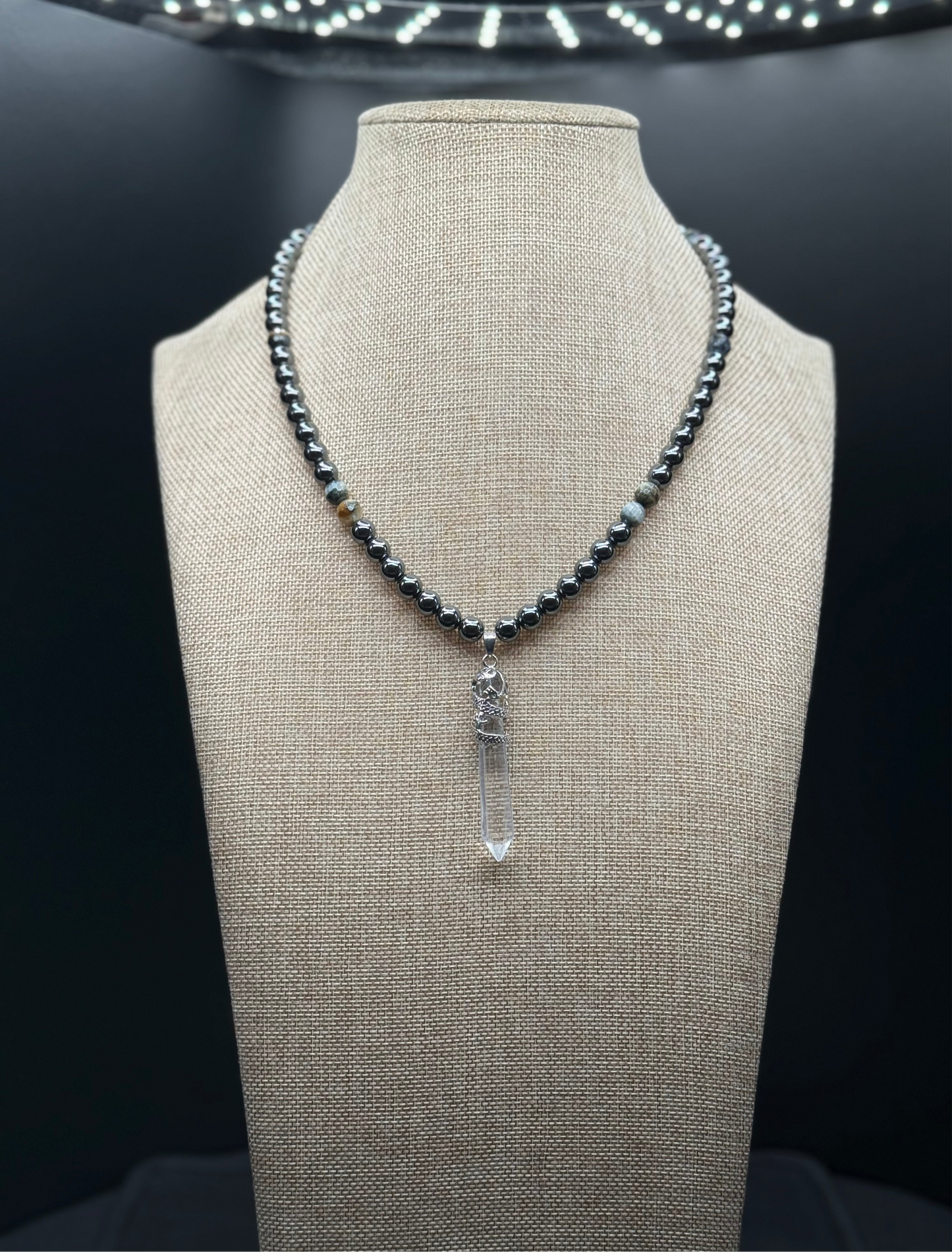 “Focus Point” Hematite