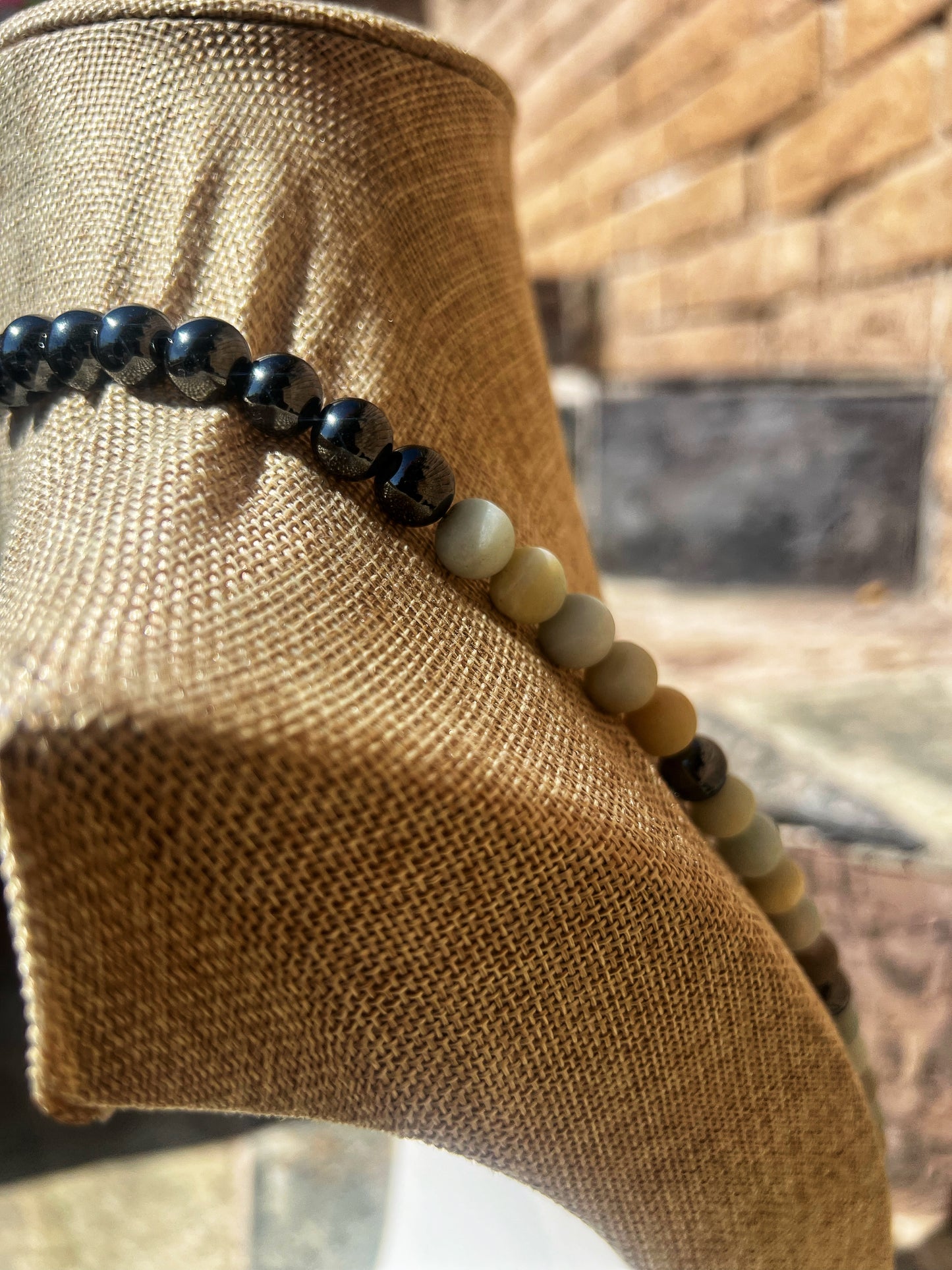 Amazonite & Hematite Necklace