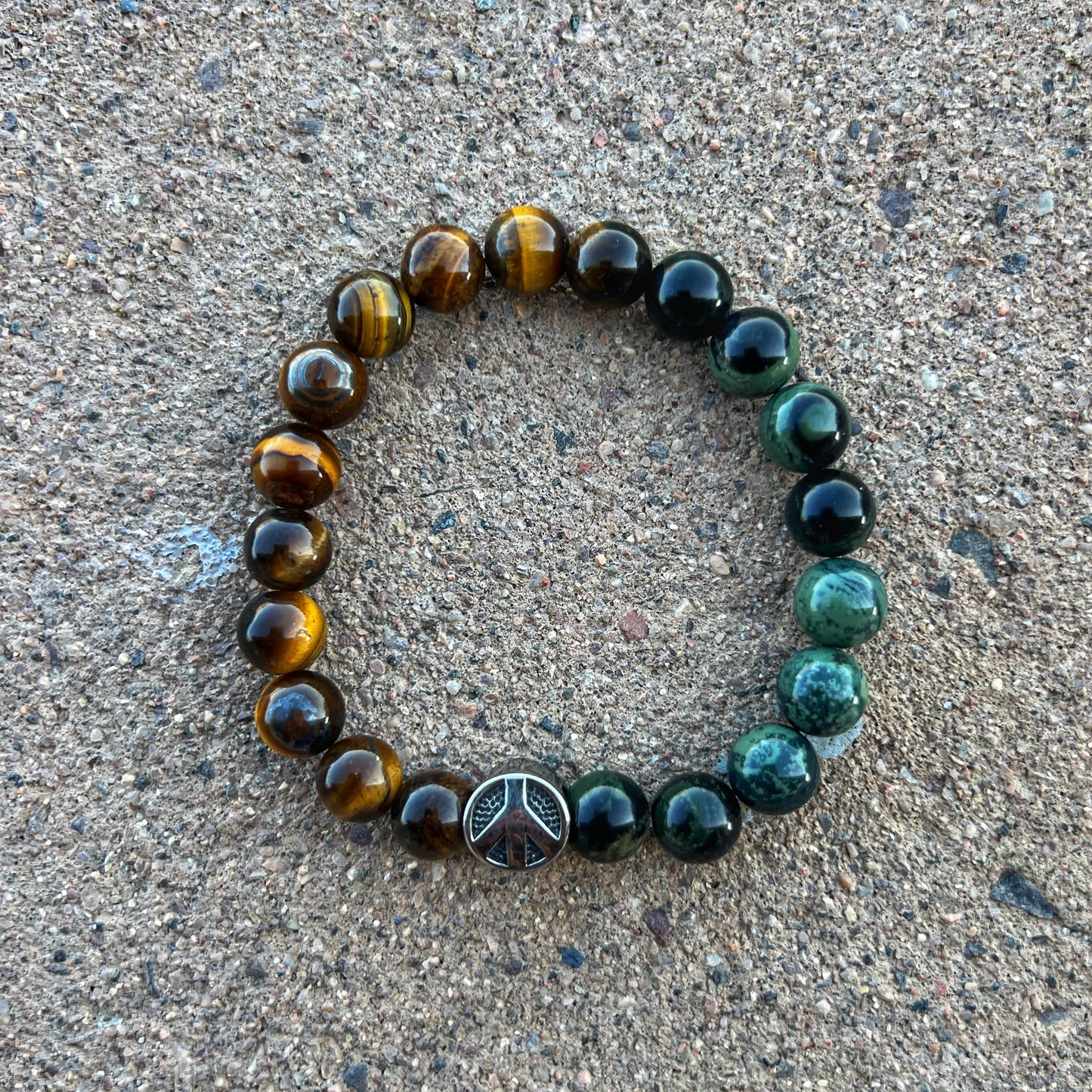 Earthy tiger eye bracelet