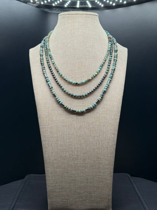 “Ground Wave” African Turquoise