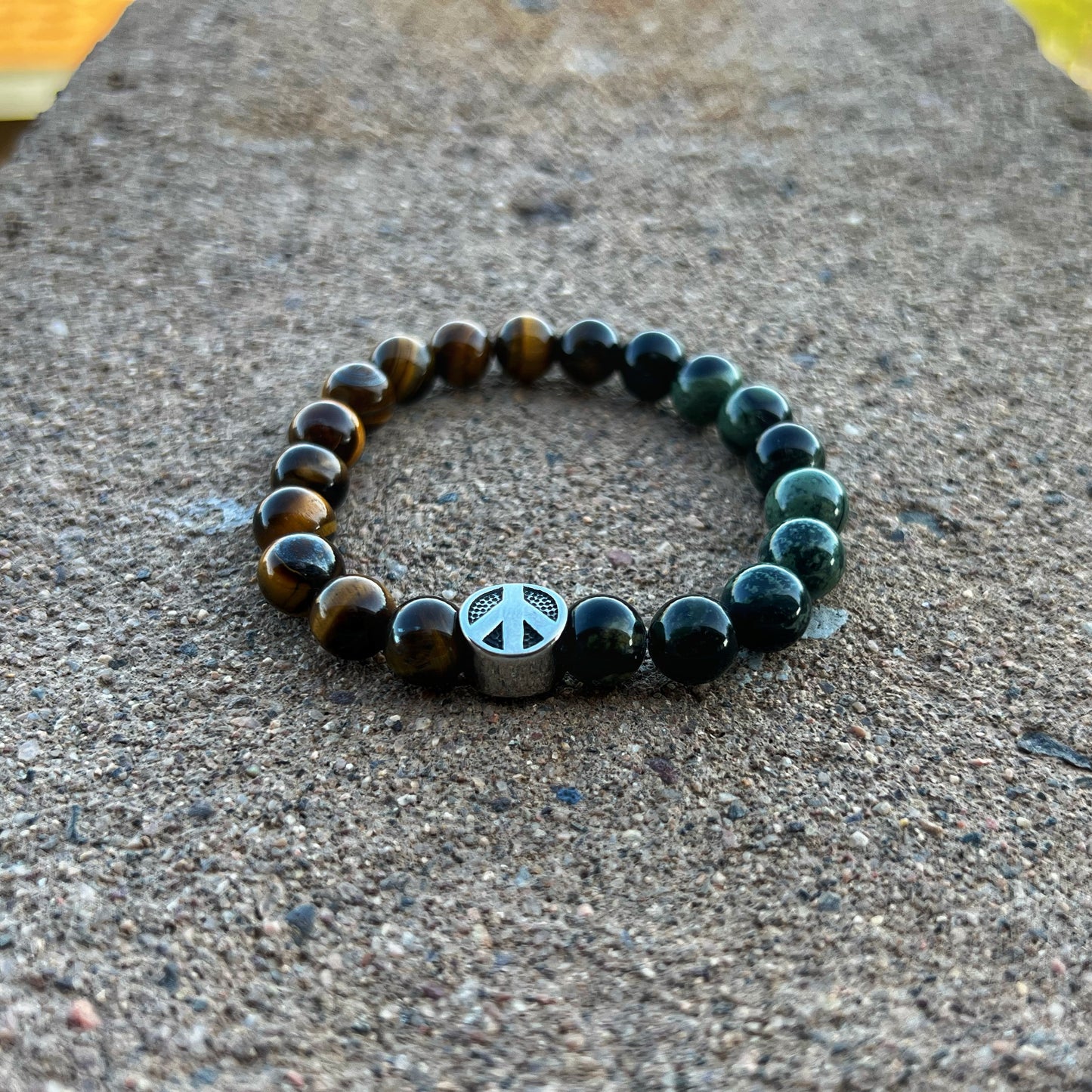 Earthy tiger eye bracelet