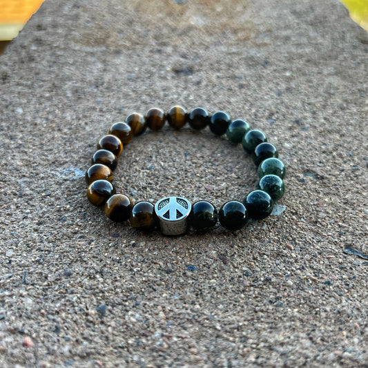 Earthy tiger eye bracelet